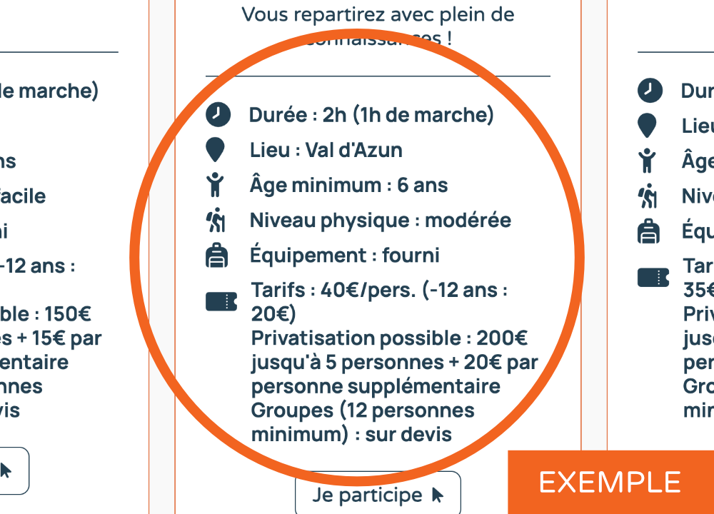 Conditions de participation activités Huskies Escapades